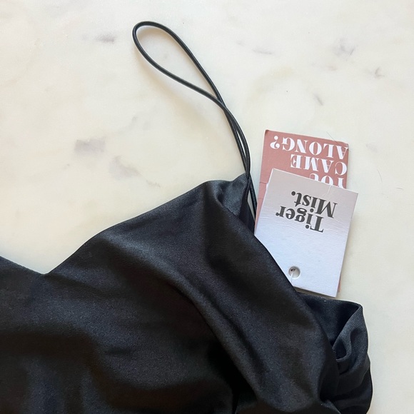 Black Tiger Mist Cut Out Dress - Picture 4 of 7